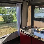 Luxuswohnwagen Hecht Am Kransburger 001 Kamp alanı