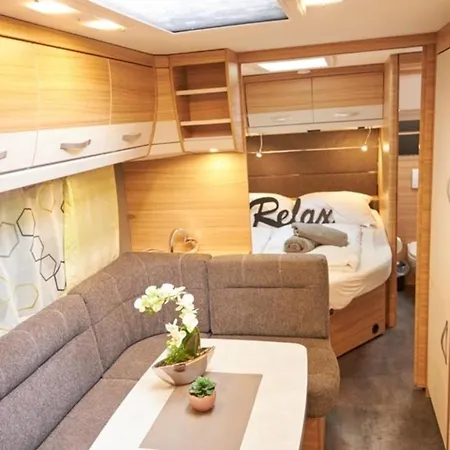 Luxuswohnwagen Hecht Am Kransburger 001 * Wurster Nordseeküste