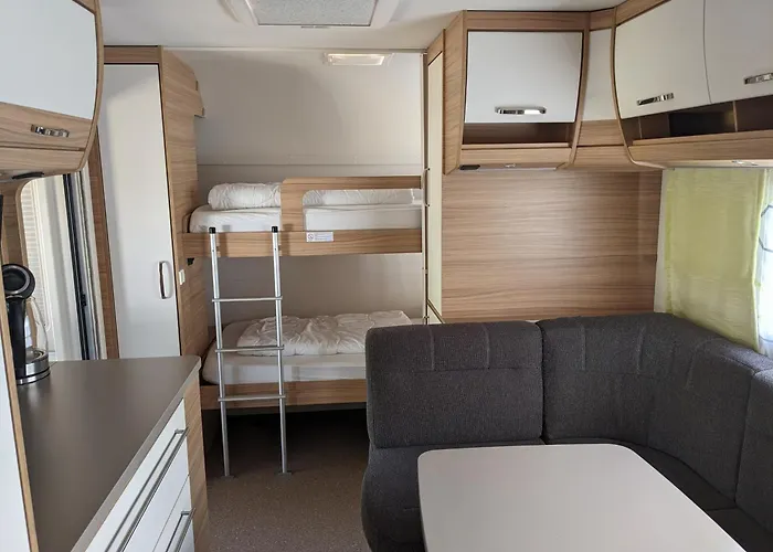 Kamp alanı Luxuswohnwagen Hecht Am Kransburger 001 *