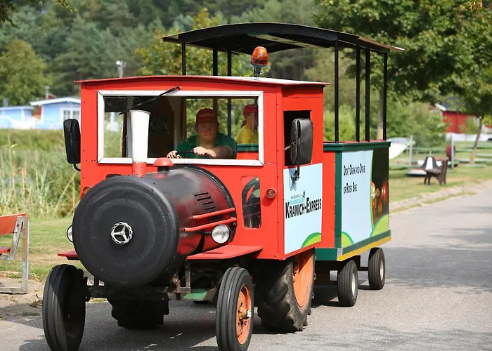 Luxuswohnwagen Hecht Am Kransburger 001 Kamp alanı